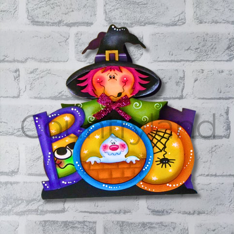 Servilletero bruja boo