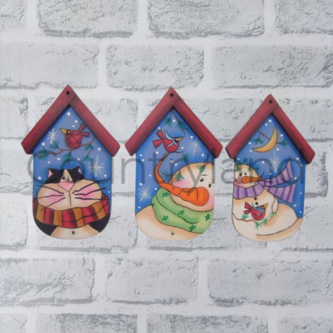 Casitas figuras navidad