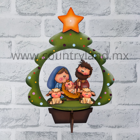 Arbol Nacimiento 3D