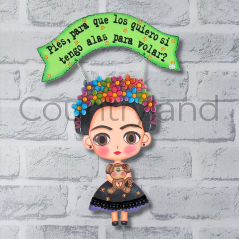 Frida kahlo letrero