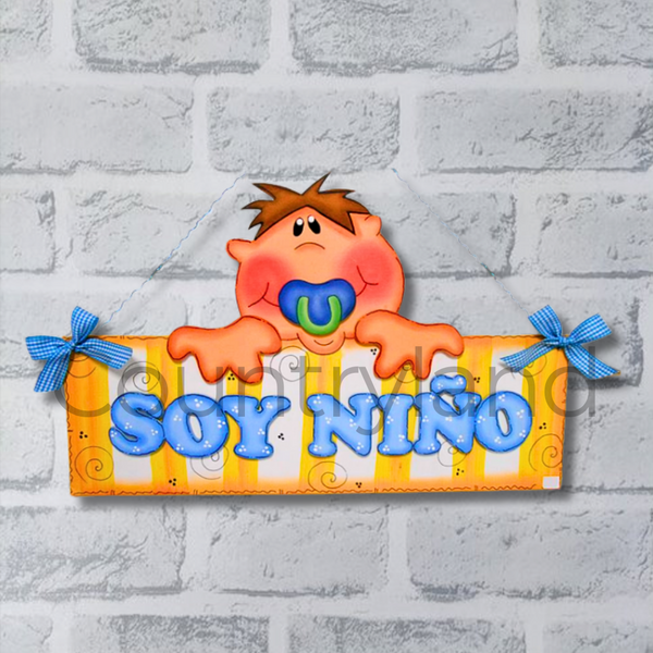 Niño Letrero Letrero soy niño – Countryland
