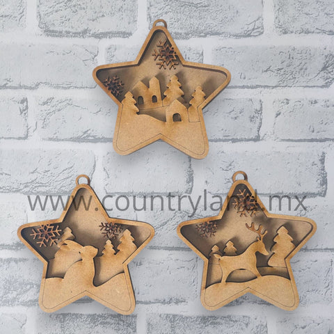 Esferas Estrellas 3D