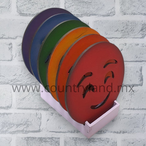 Porta Vasos Emojis