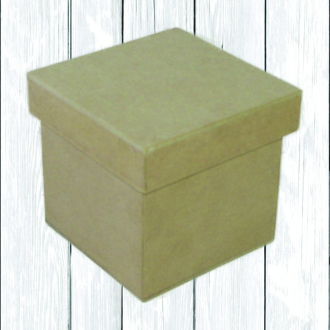 Caja cubo con tapa 15 x 15 x 15