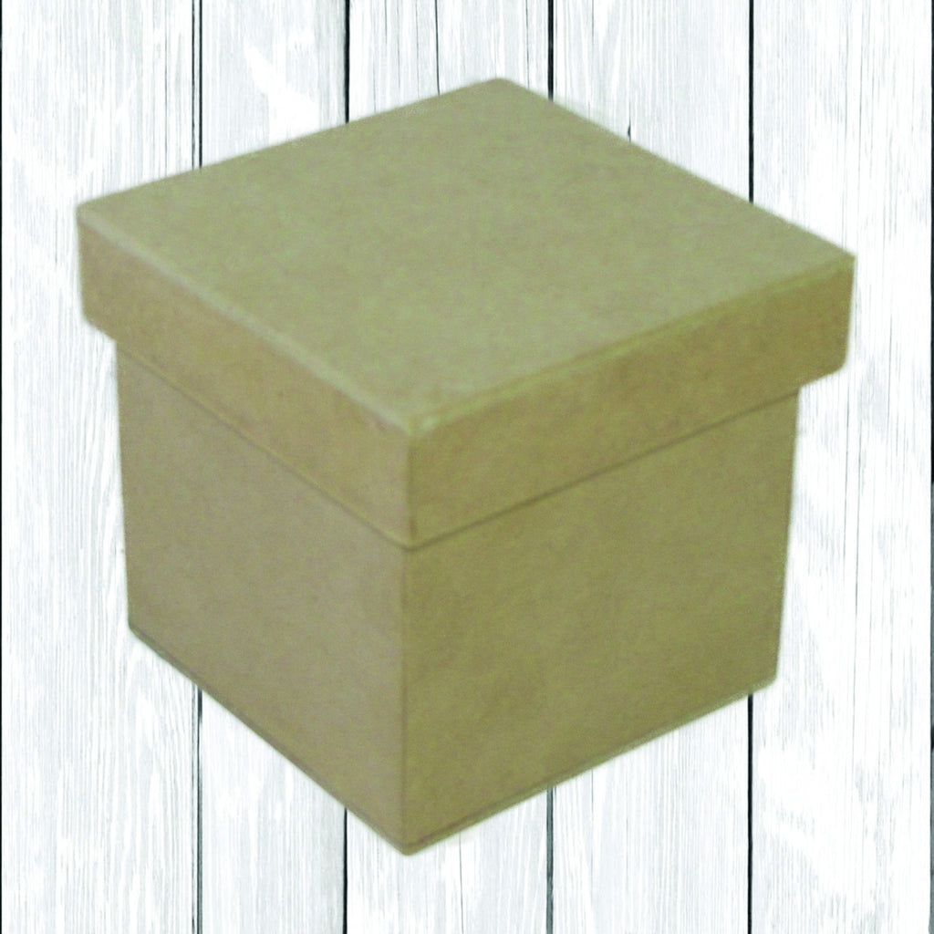 Caja cubo con tapa 17 x 17 x 17