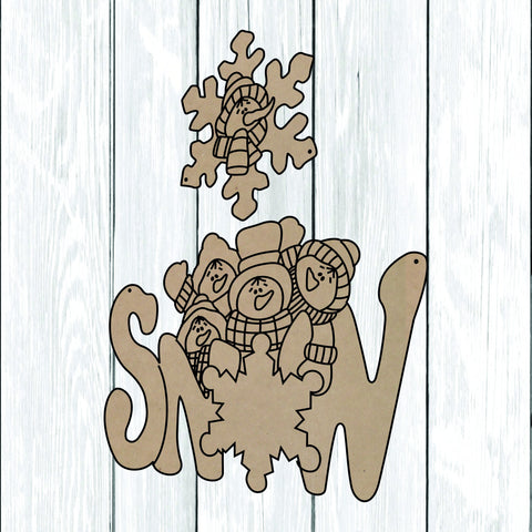 Colgante snow